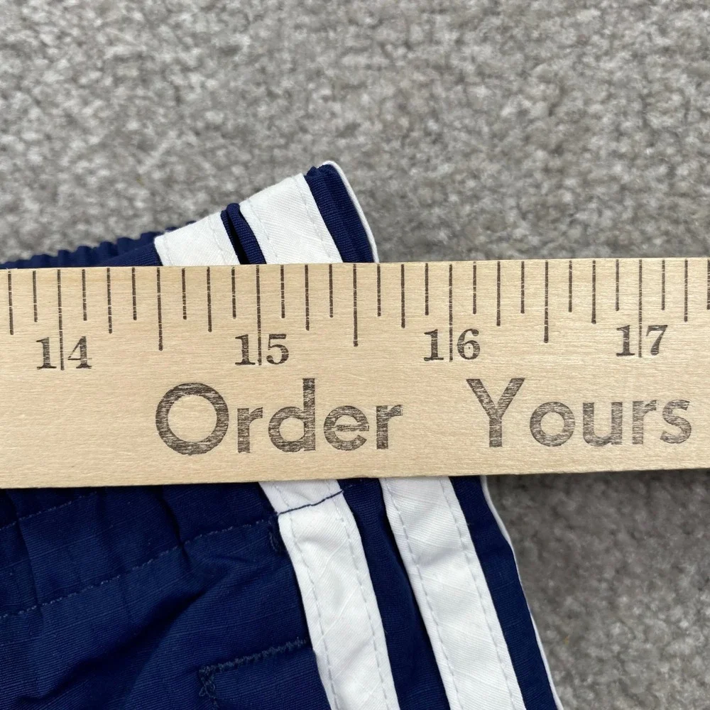 Adidas Originals 3S Cargo Pants Mens Medium Night Indigo Blue Ripstop HR3362 NWT